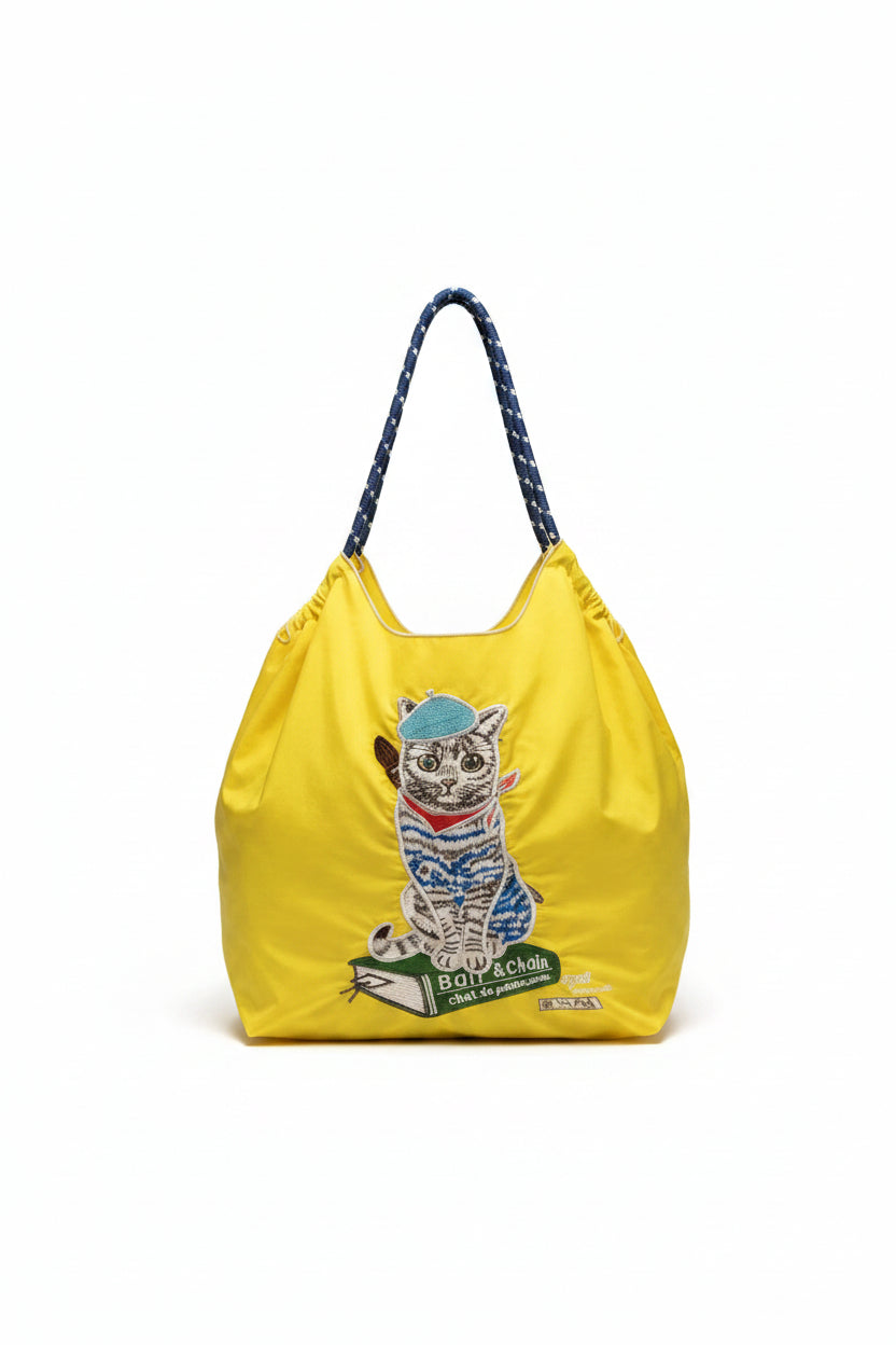 kitten tote bag by CRUX