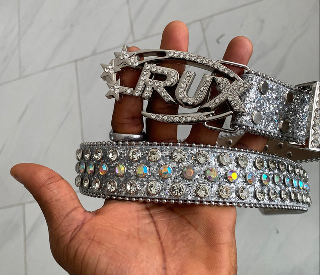 Base Cx Rhinestone Belt by CRUX CUSTOM