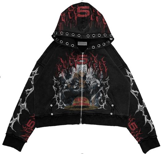 Luffy Hoodie by CRUX CUSTOM