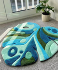 Monstera Tufted Rug by BIG BAG