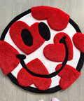 Smiley Heart Tufted Rug by BIG BAG