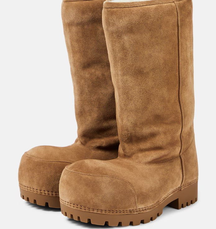 BALENCIAGA ALASKA FUR HIGH BOOT by CRUX