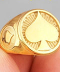 Club Gold Ring by CRUX