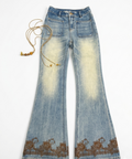 Fleur Print Bootcut Pant by ENO