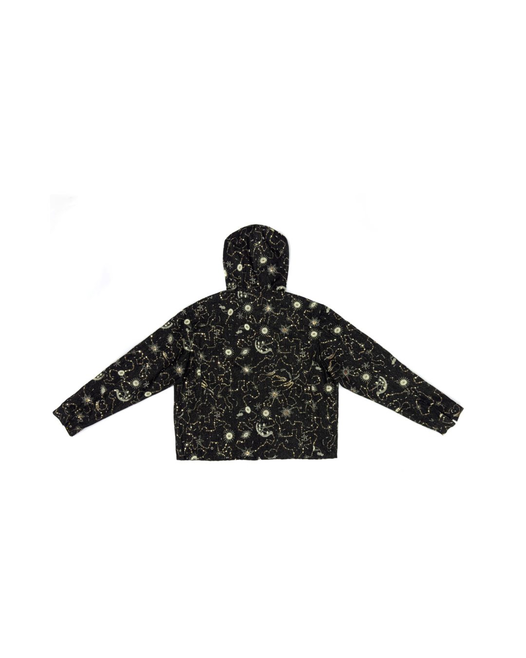 Flamy Denim Hoodie (CORD) by CRUX CUSTOM