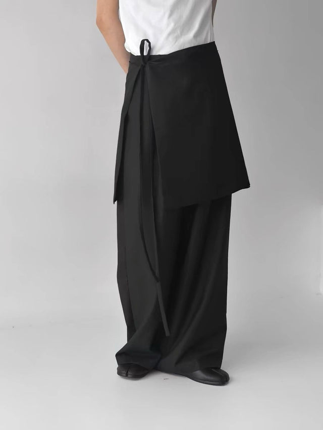 Duo plain pants