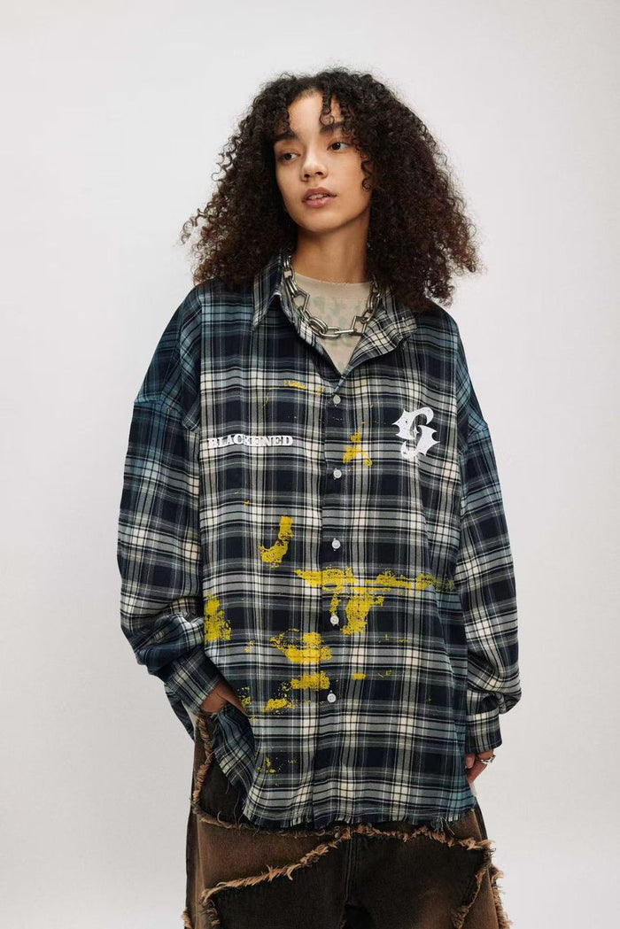 Yellow Splash Shirt by CRUX