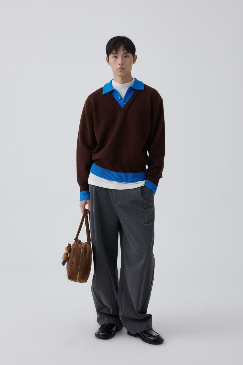 Collar Quarter Sweatshirt by CRUX