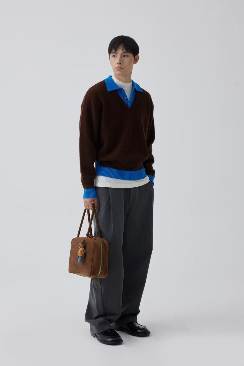 Collar Quarter Sweatshirt by CRUX