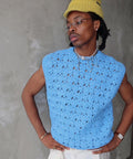 Big Knit Sleeveless Vest by CRUX