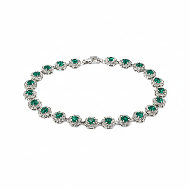 Abstract Gem Neckpiece by ENO