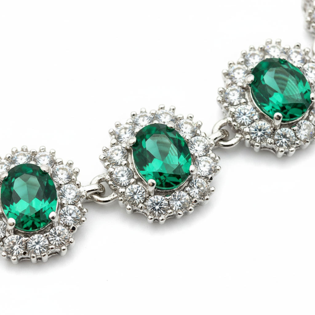 Abstract Gem Neckpiece by ENO