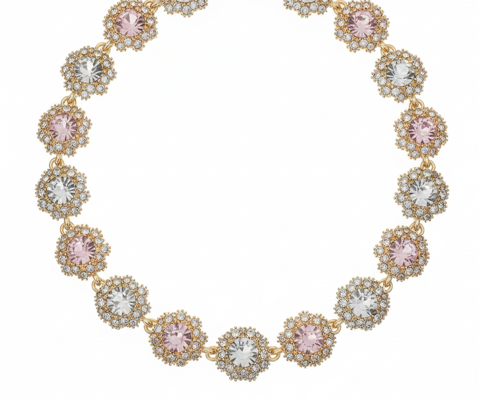 Abstract Gem Neckpiece by ENO