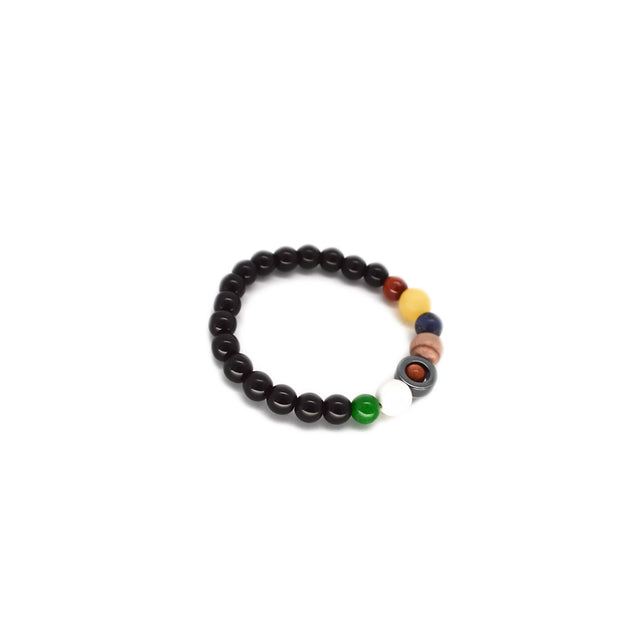 Multi Sleek Bead Bracelet