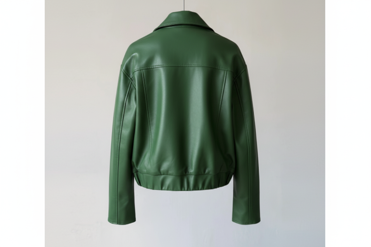 Verdant Leather Jacket by CRUX