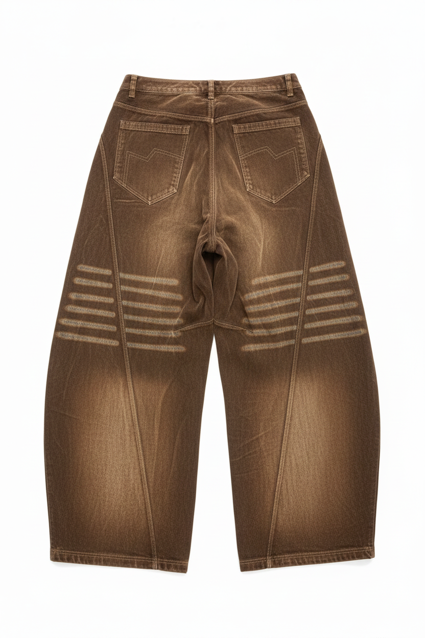 Wad Denim Pant (CORD SET)-thumbmail-4
