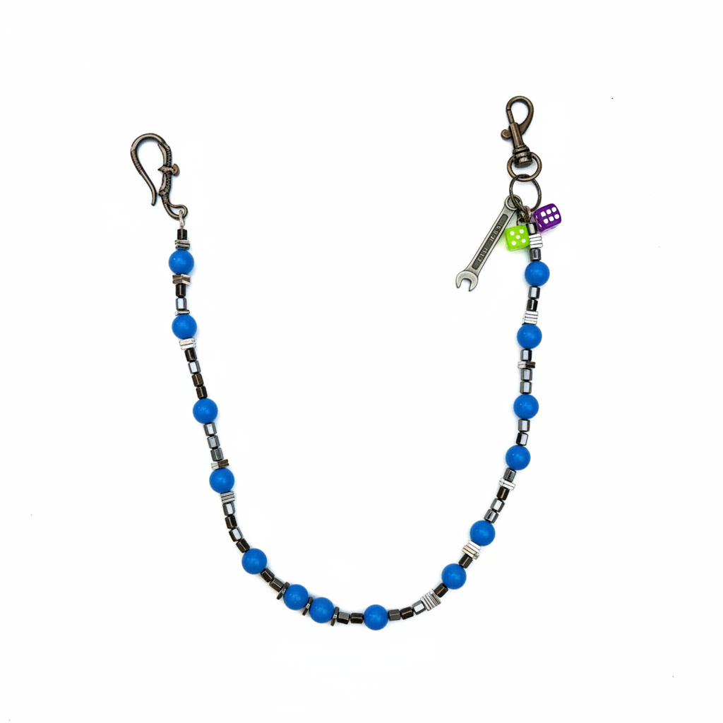 Beaded Wallet Chain – Front Hero