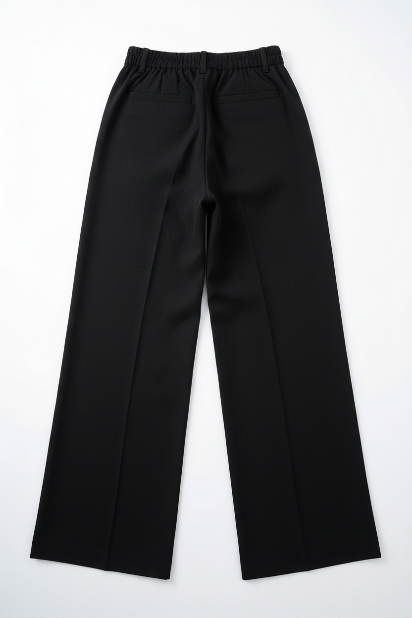 Angled plain pants by CRUX