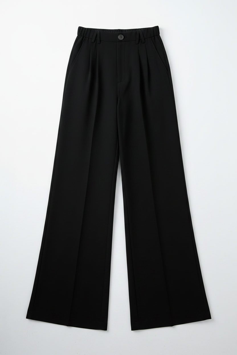 Angled plain pants by CRUX