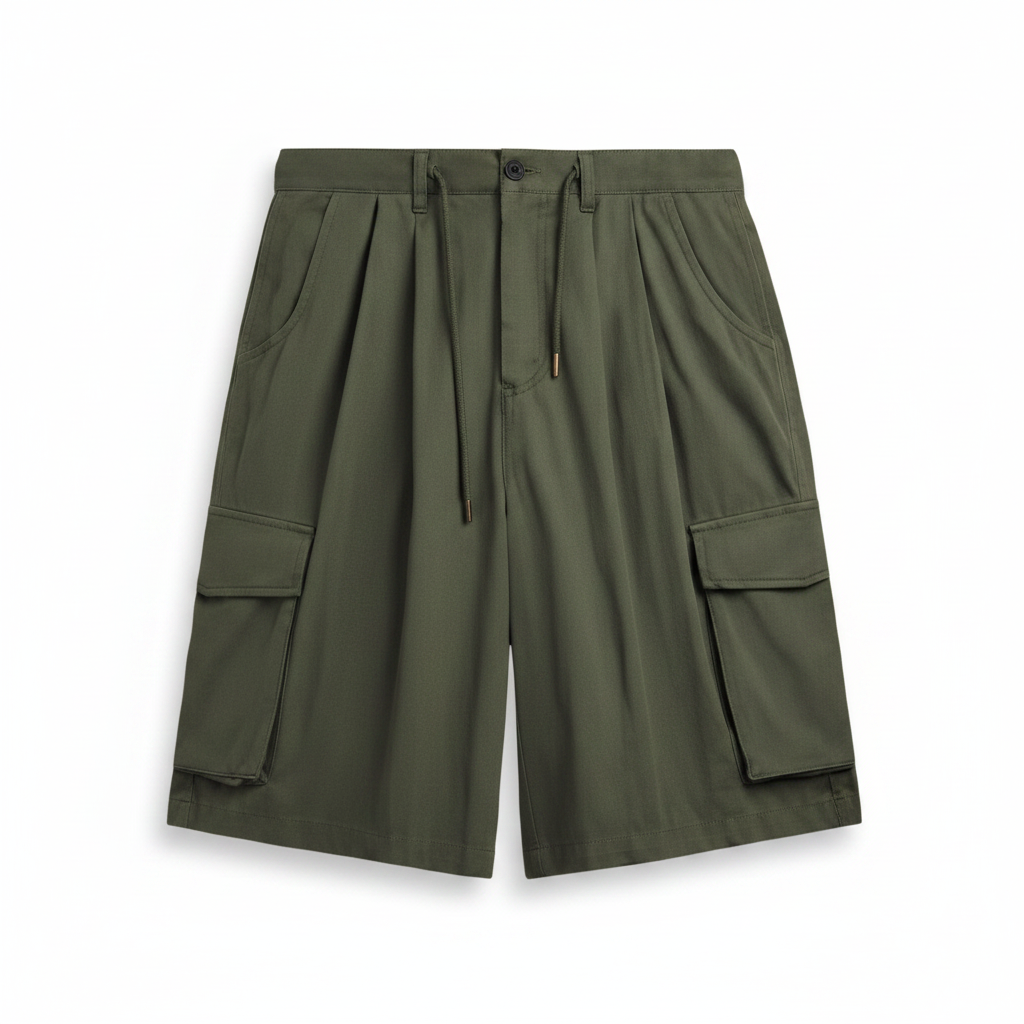 Bossmon Combat Shorts — Olive Green