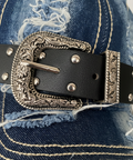 Buckle Denim Cap by CRUX
