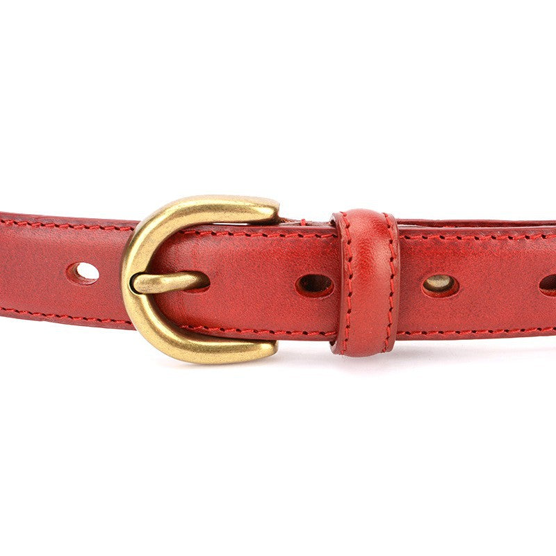 Cue leather belt by CRUX