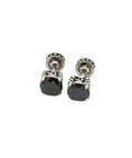 Block Gem Earring by CRUX