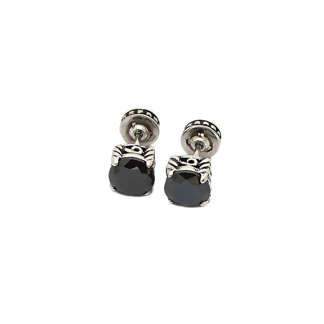 Block Gem Earring by CRUX