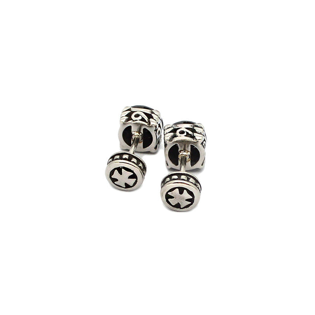 Block Gem Earring by CRUX