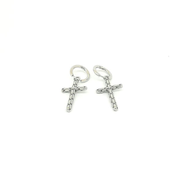 Cross Link Earring