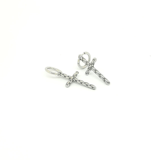 Cross Link Earring