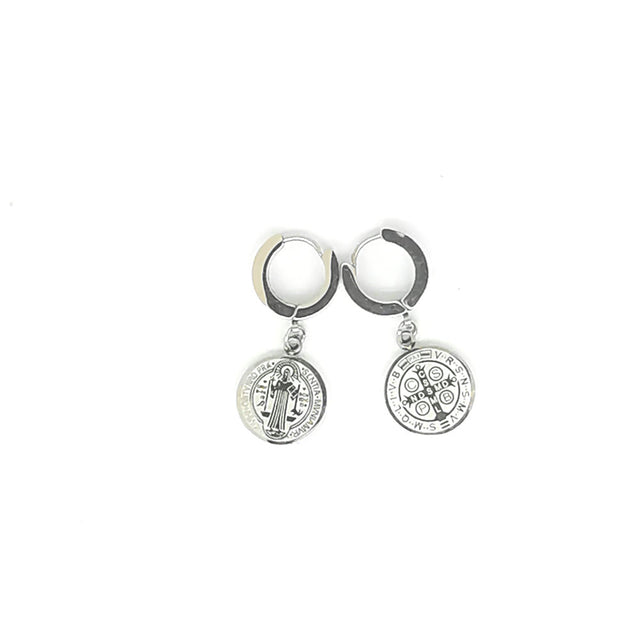 Saint Silver Earring