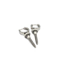 Screw Steel Earring by CRUX
