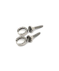 Screw Steel Earring by CRUX
