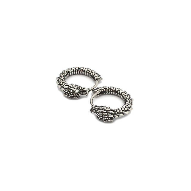 Loong Steel Earring by CRUX