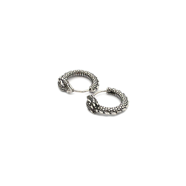 Loong Steel Earring by CRUX