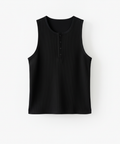 Button Armless Top by CRUX