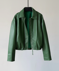 Verdant Leather Jacket by CRUX