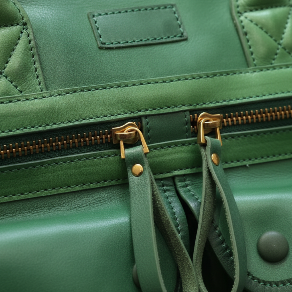 Glam Green Bag by CRUX