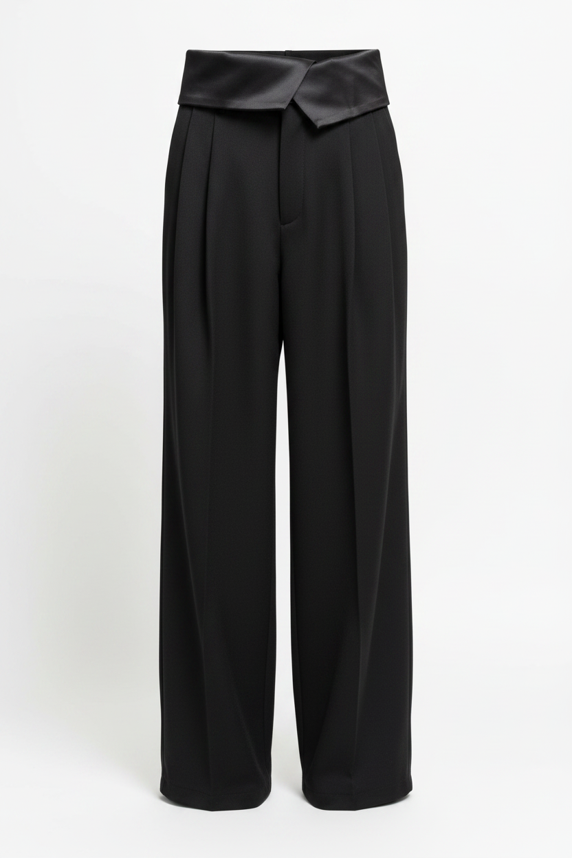 Grande High Waist Pants — Black
