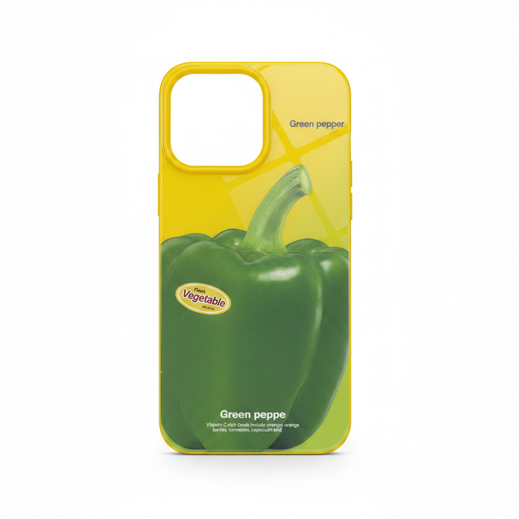 Vegg Phone Case - Green Pepper