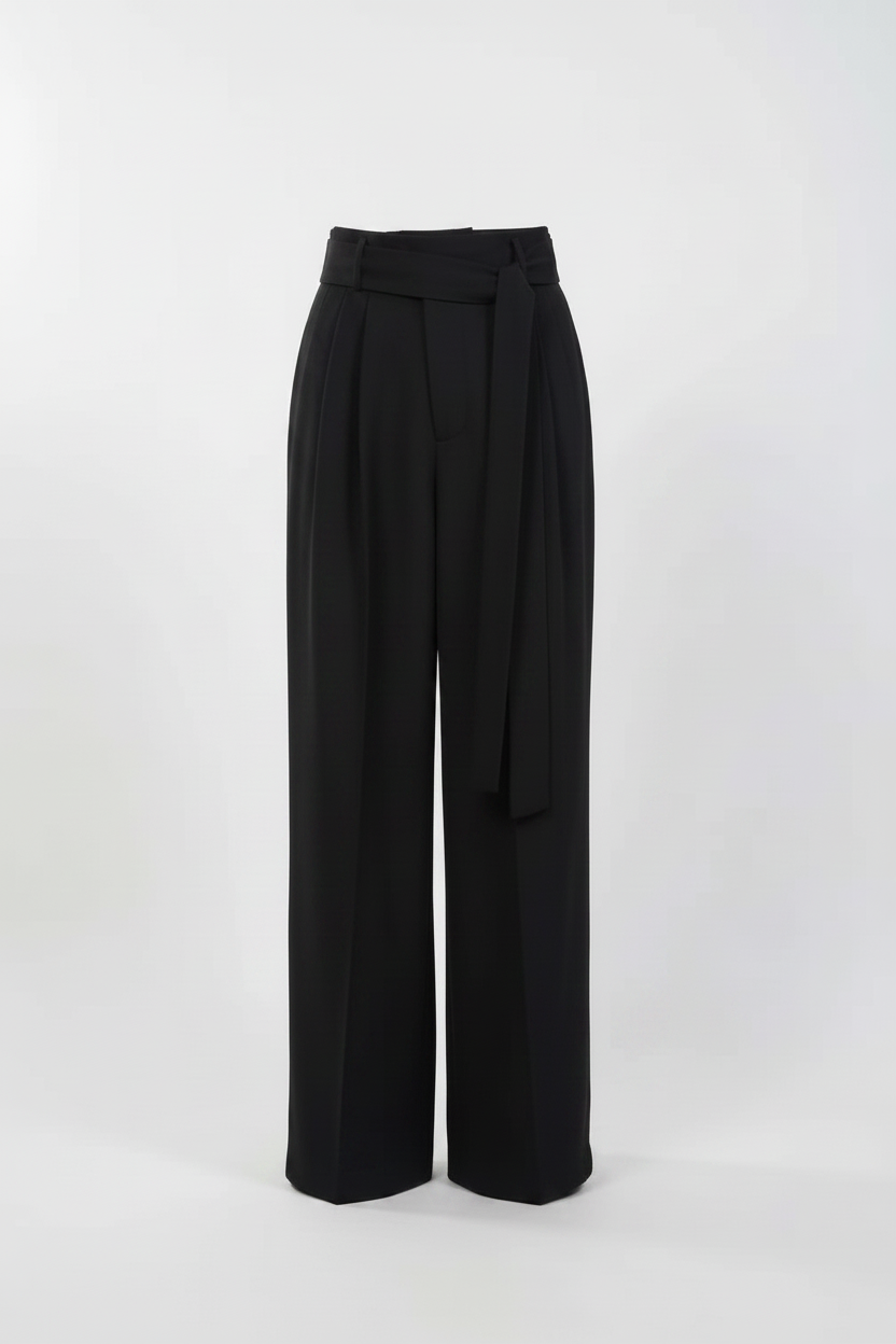 Seet Classic Pants - Black, ghost mannequin white background