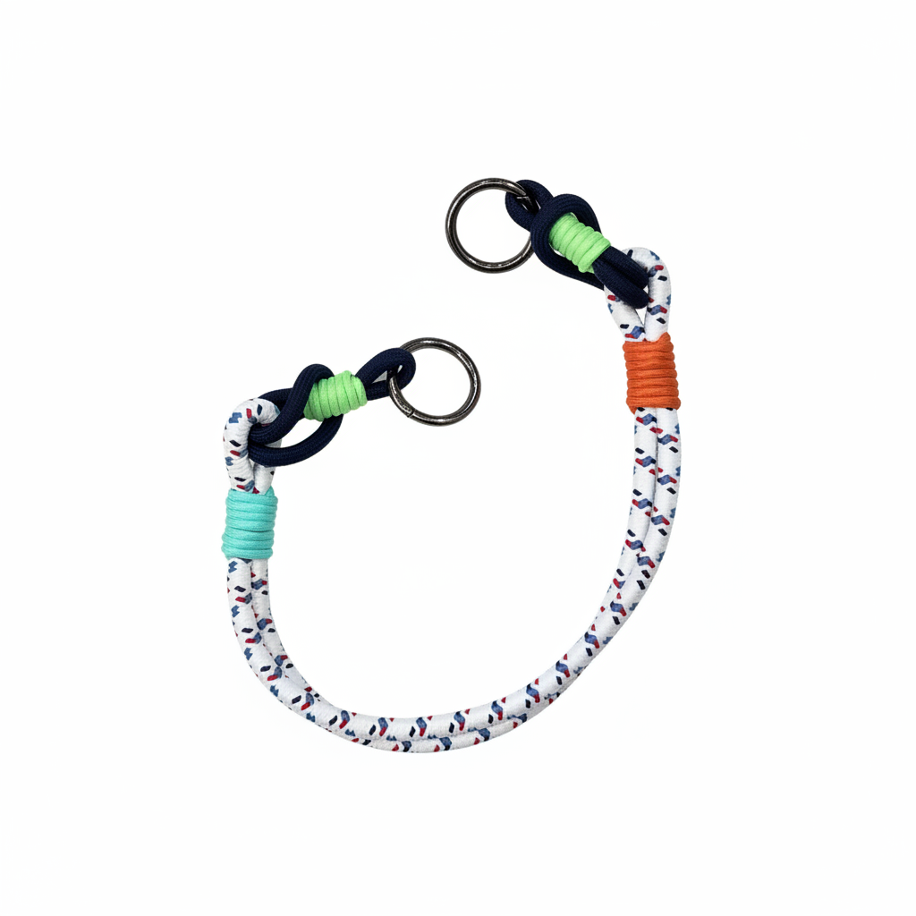 Rope Addon 05 - white navy braided hero shot