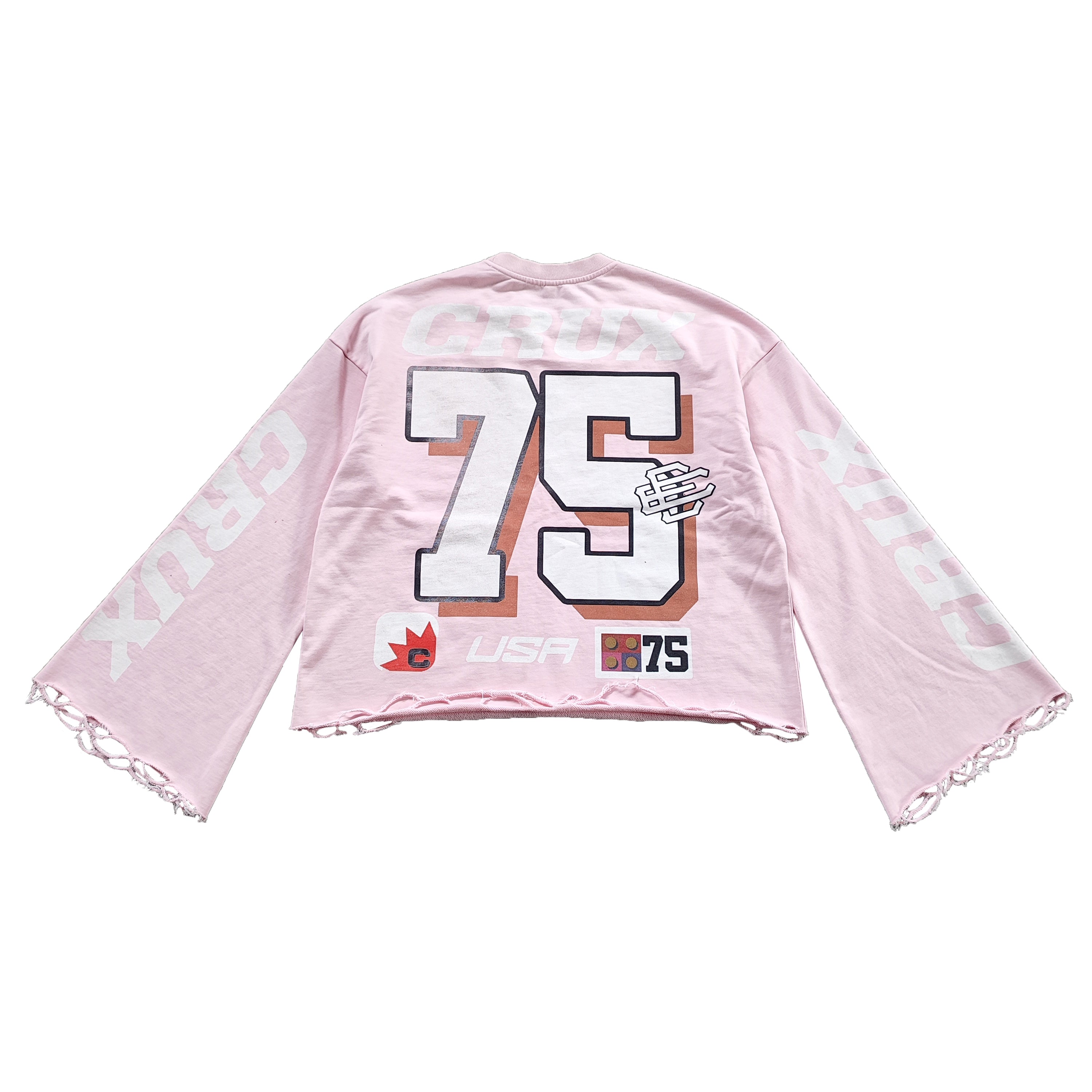 Dept Pink Tee by CRUX CUSTOM