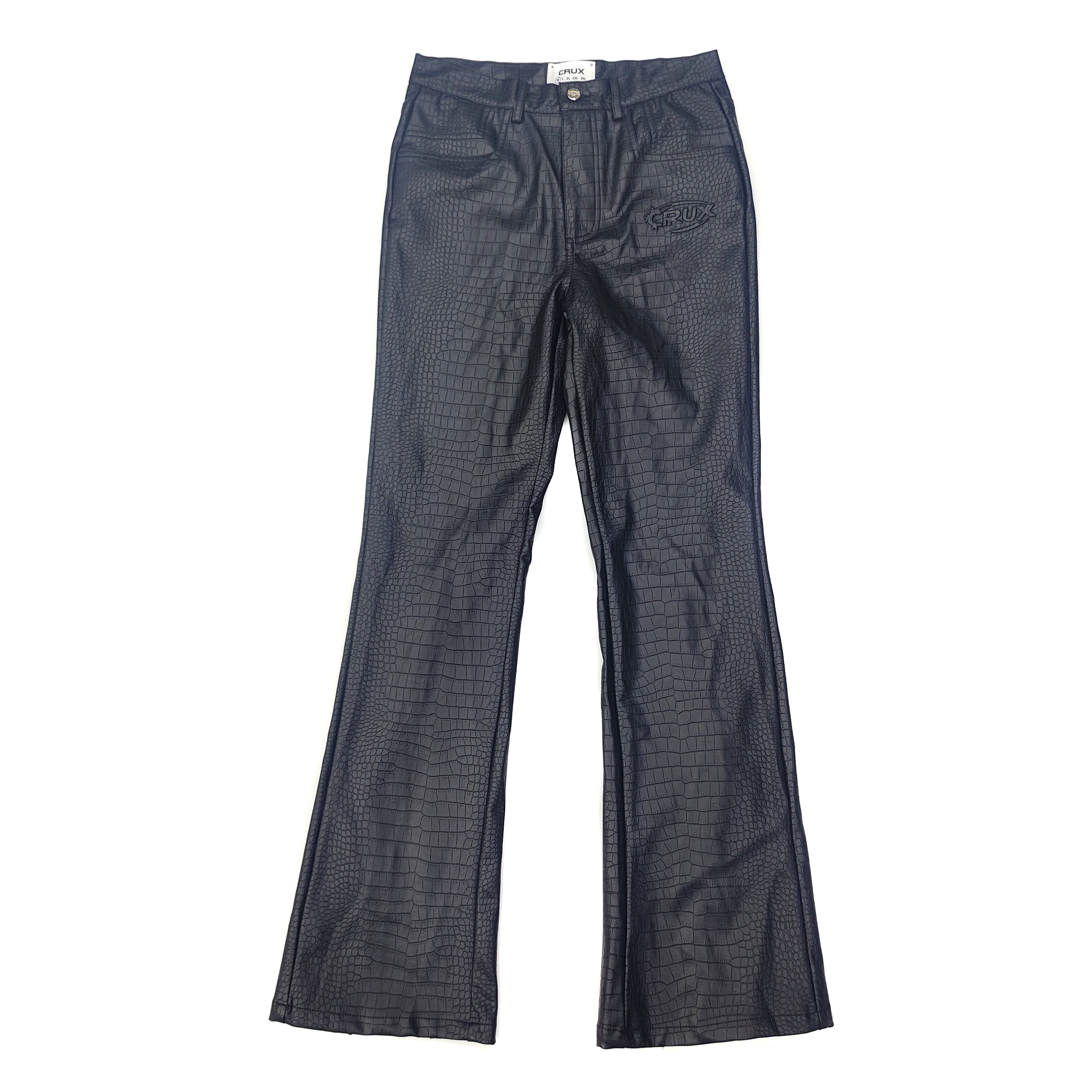 Oz Croc Leather Pant by CRUX CUSTOM