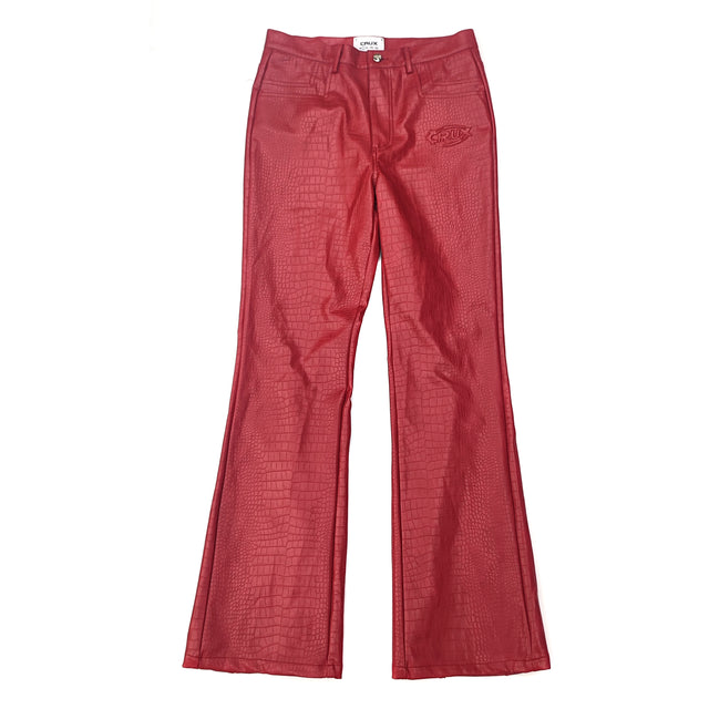 Oz Croc Leather Pant by CRUX CUSTOM