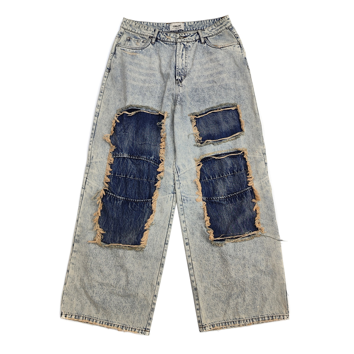Stonewash Denim Pant by CRUX CUSTOM