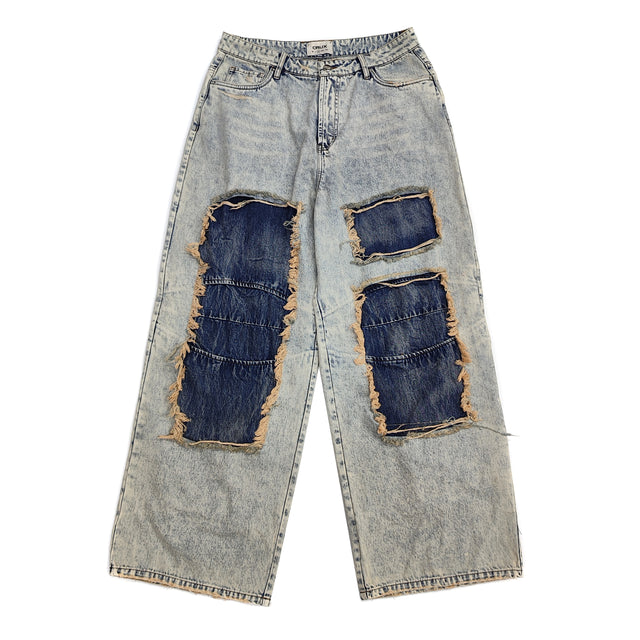 Stonewash Denim Pant by CRUX CUSTOM