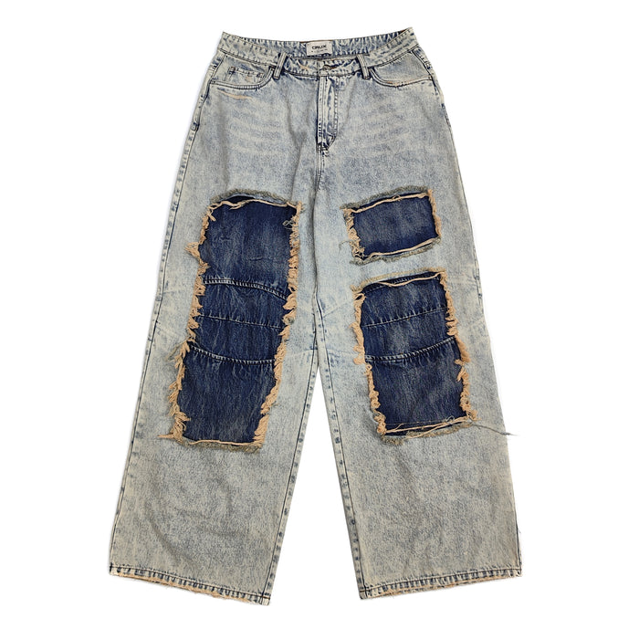 Stonewash Denim Pant by CRUX CUSTOM