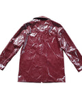 Red Trench Jacket by CRUX CUSTOM